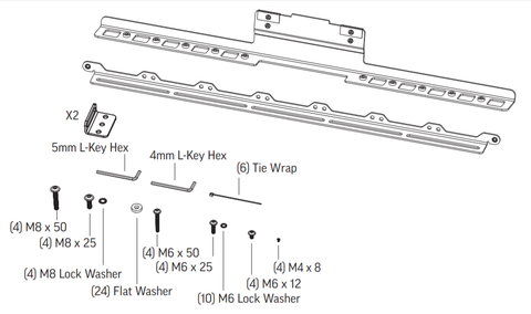 Poly Studio & Studio X VESA Display Mounting Kit