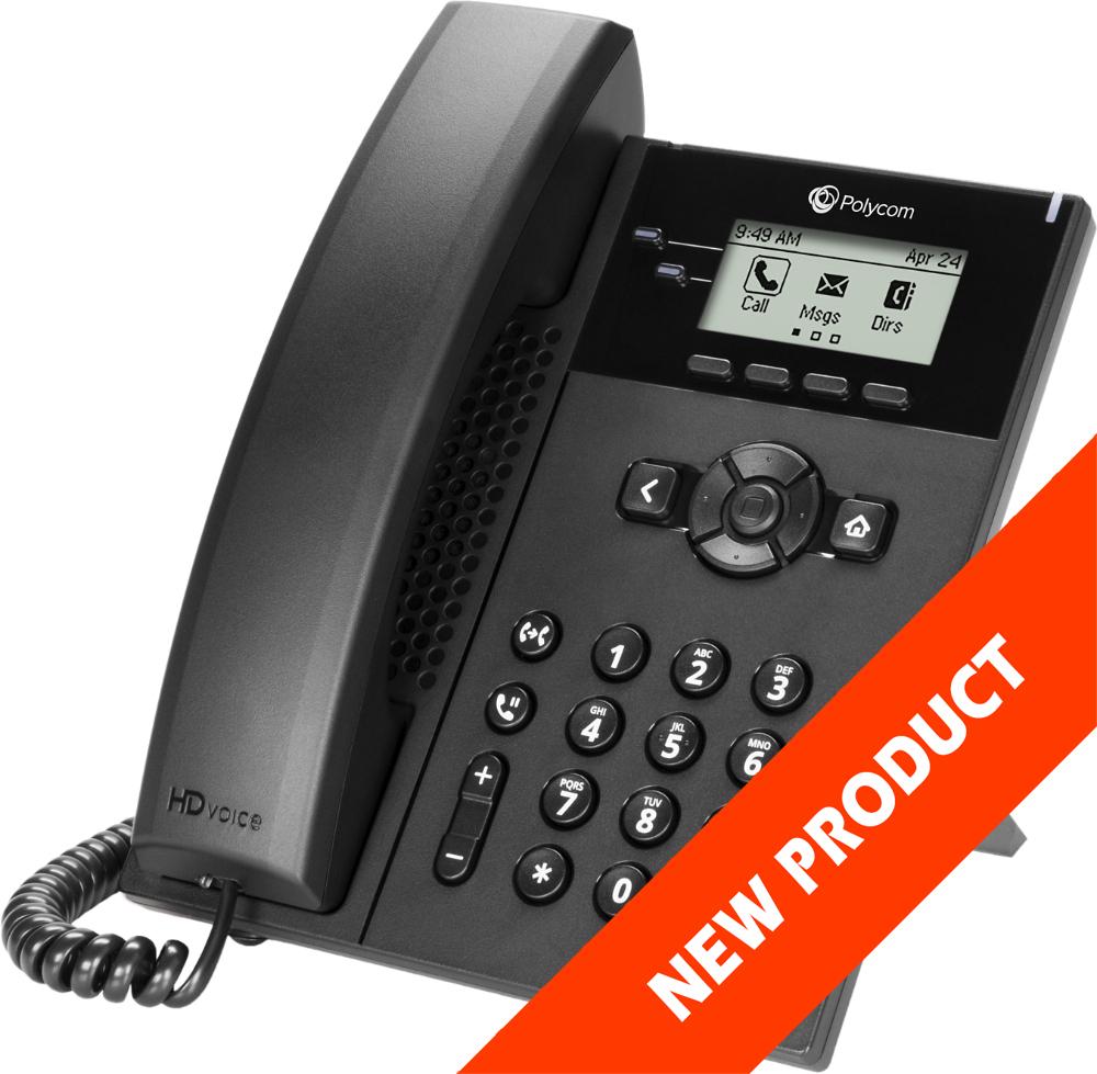 Poly VVX 150 2-line Desktop Business IP Phone (openSIP, dual 10/100 Et –  IE-Solutions-Egypt